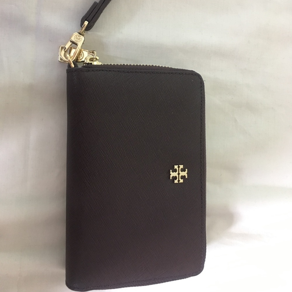 Tory burch brown wallet
